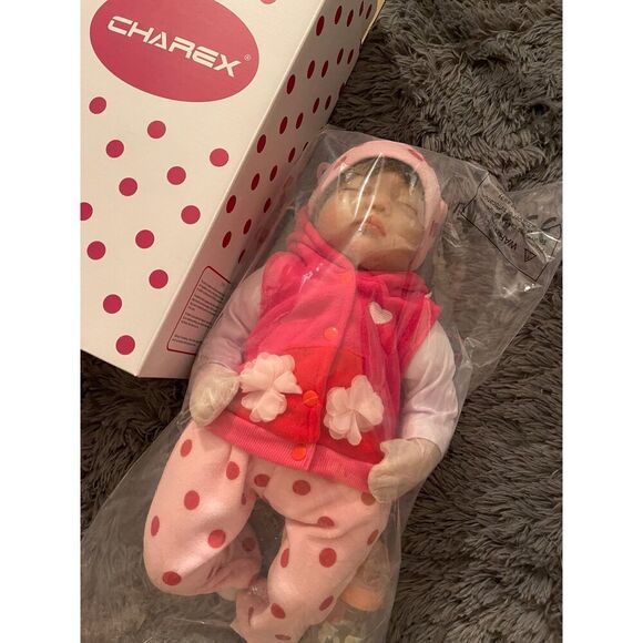 Charex Realistic Reborn Baby Doll - 22 Inch Lifelike Newborn Girl Toy With Real - Picture 14 of 15